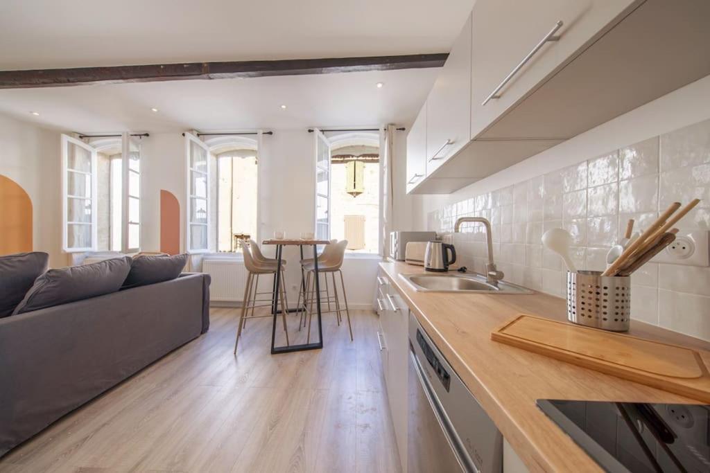 Les Arches - Belle Decoration - Wifi - Ac Clim Apartman Villeneuve-lès-Avignon Kültér fotó